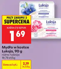 Biedronka Mydło w kostce Luksja oferta