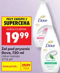 Biedronka Żel pod prysznic Dove oferta