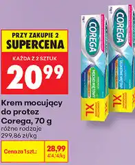 Biedronka Krem mocujący do protez Corega oferta