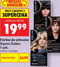 Biedronka Farba do włosów Syoss Color oferta