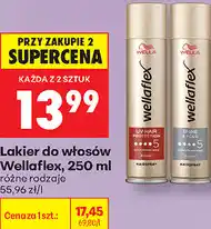 Biedronka Lakier do włosów Wellaflex oferta