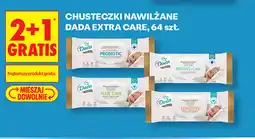 Biedronka Chusteczki nawilżane Dada Extra Care, 64 szt oferta