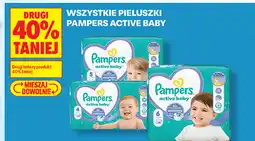 Biedronka Pieluszki Pampers Active Baby oferta