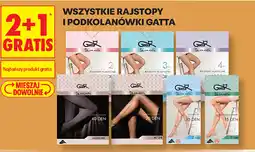 Biedronka Wszystkie rajstopy i podkolanówki Gatta oferta
