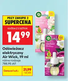 Biedronka Odświeżacz elektryczny Air Wick oferta