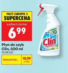 Biedronka Płyn do szyb Clin oferta