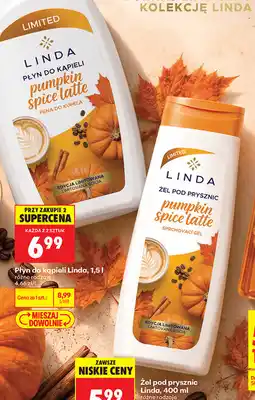 Biedronka Żel pod prysznic Linda pumpkin spice latte oferta