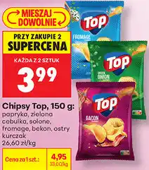 Biedronka Chipsy Top oferta