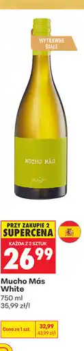 Biedronka Wino Mucho Más White oferta