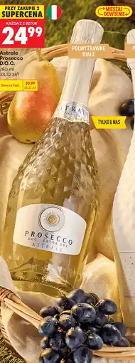 Biedronka Astrale Prosecco D.O.C. półwytrawne białe oferta