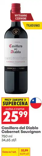 Biedronka Casillero del Diablo Cabernet Sauvignon oferta