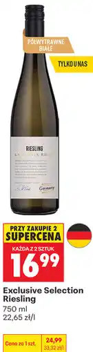 Biedronka Exclusive Selection Riesling oferta