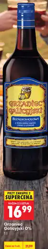Biedronka Grzaniec Galicyjski Bezalkoholowy 0% oferta