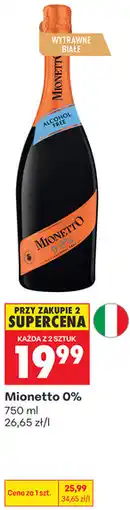 Biedronka Mionetto 0% oferta
