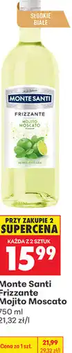 Biedronka Monte Santi Frizzante Mojito Moscato oferta
