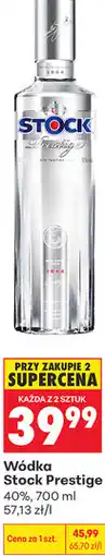 Biedronka Wódka Stock Prestige oferta