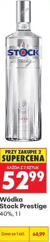 Biedronka Wódka Stock Prestige 40% oferta