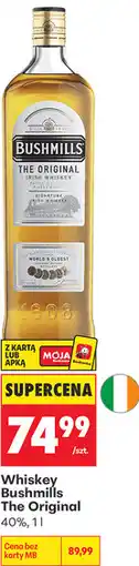 Biedronka Whiskey Bushmills The Original oferta