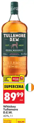 Biedronka Whiskey Tullamore D.E.W oferta