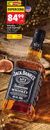 Biedronka Whiskey Jack Daniel's oferta