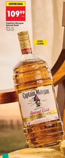 Biedronka Captain Morgan Spiced Gold 35% oferta