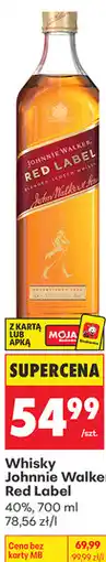 Biedronka Whisky Johnnie Walker Red Label oferta