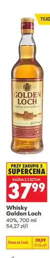 Biedronka Whisky Golden Loch oferta