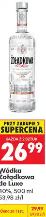 Biedronka Wódka Żołądkowa de Luxe 40% oferta