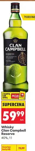 Biedronka Whisky Clan Campbell Reserve oferta