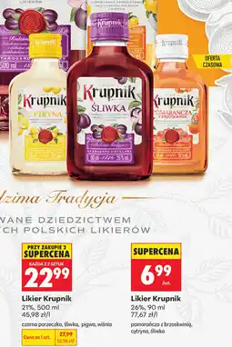 Biedronka Likier Krupnik oferta