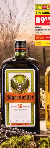 Biedronka Likier Jägermeister oferta