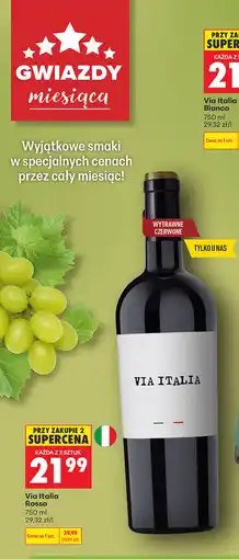 Biedronka Via Italia Rosso oferta