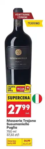 Biedronka Masseria Trajone Susumaniello Puglia oferta