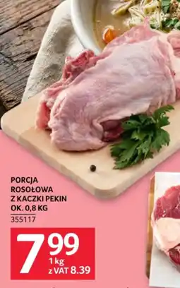 Selgros Porcja rosołowa z kaczki pekin ok. oferta