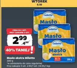 Netto Masło Miletto oferta