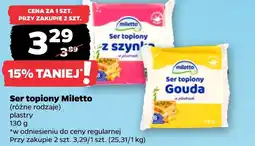 Netto Ser topiony Miletto oferta