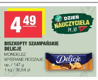Biszkopty szampańskie Delicje