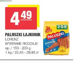 Spar Paluszki Lajkonik oferta