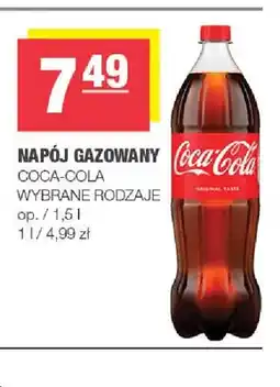 Spar Napój gazowany Coca-Cola oferta