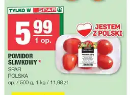 Spar Pomidory śliwkowe Spar oferta