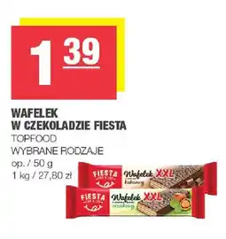 Spar Wafelek w czekoladzie orzechowy Fiesta oferta