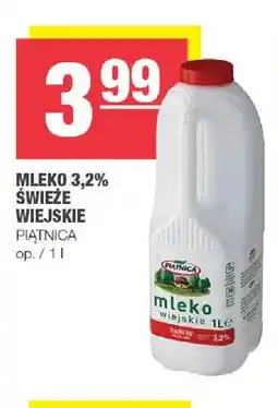 Spar Mleko świeże wiejskie Piątnica 3,2% oferta