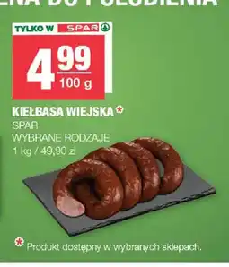 Spar Kiełbasa wiejska SPAR oferta