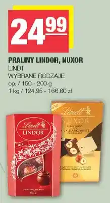 Spar Praliny Nuxor Lindt oferta