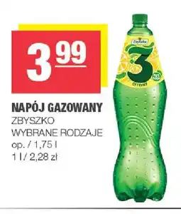 Spar Napój gazowany Zbyszko oferta