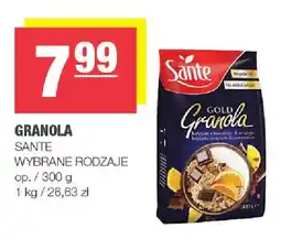Spar Granola Sante oferta