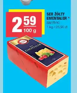 Spar Ser żółty Ementaler SM Ryki oferta