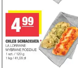 Spar Chleb schiacciata La Lorraine oferta