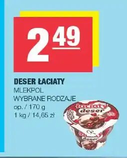 Spar Deser Łaciaty Mlekpol oferta