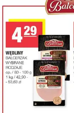 Spar Szynka gotowana Balcerzak oferta